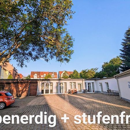 Fewo Urban Gotha-Apartment Friedenstein- Am Schlosspark- Parken An Der Der Tuer- Barrierefrei, 900 Meter Zum Bahnhof - Wallbox 外观 照片