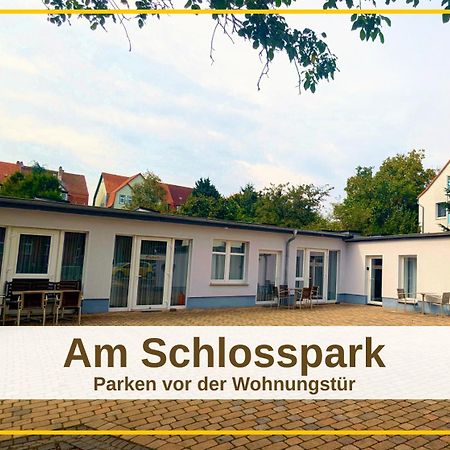 Fewo Urban Gotha-Apartment Friedenstein- Am Schlosspark- Parken An Der Der Tuer- Barrierefrei, 900 Meter Zum Bahnhof - Wallbox 外观 照片