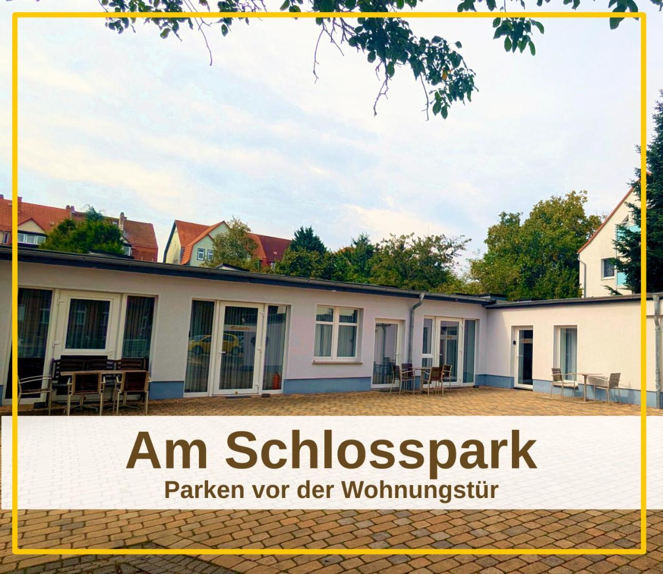 Fewo Urban Gotha-Apartment Friedenstein- Am Schlosspark- Parken An Der Der Tuer- Barrierefrei, 900 Meter Zum Bahnhof - Wallbox 外观 照片